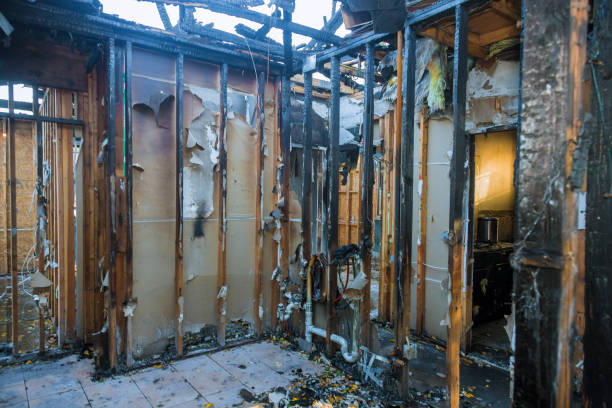 Professional Soot Cleanup technician working in Grand Point, LA